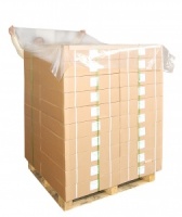 Budget Clear Polythene Pallet Top Covers